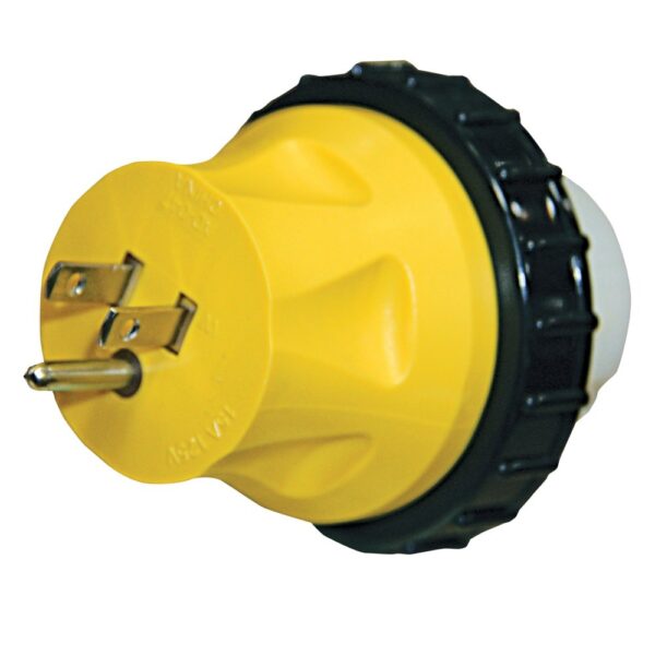 AP Products 15 to 50 Amp RV Power Adapter, 5-15P to SS2-50R, Yellow