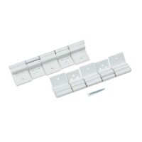 Lippert RV Entry Door Friction Hinge, 5 Leaf, White