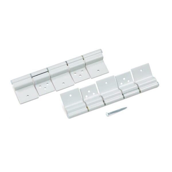 Lippert RV Entry Door Friction Hinge, 5 Leaf, White