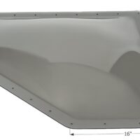 Icon Smoke Neo-Angle RV Skylight, 30x13 Opening