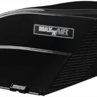 MaxxAir Dome Roof Vent Cover, Smoke, 26.5" x 18.125" x 10.25"