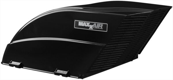 MaxxAir Dome Roof Vent Cover, Smoke, 26.5" x 18.125" x 10.25"