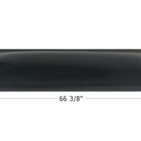 Icon Smoke Rectangular Skylight, 62-1/8x21-1/8 in. Opening, 5-1/8 in. Tall