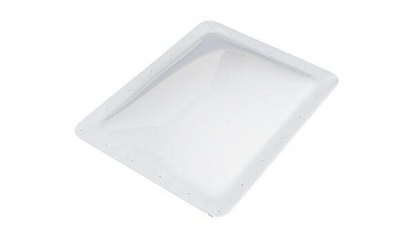 Icon White Rectangular Skylight, 24x18 in. Opening, 4 in. Tall