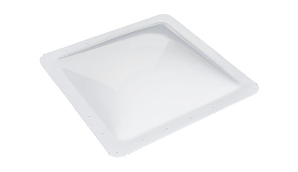 Icon White Square Skylight, 22x22 in. Opening, 4 in. Tall