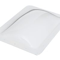 Icon White Rectangular Skylight, 22x14 in. Opening, 4 in. Tall
