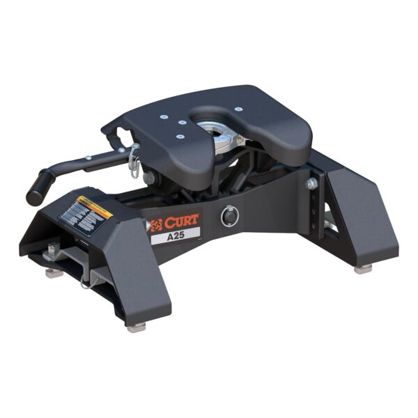 CURT A25 Fifth Wheel Hitch with OEM Puck Legs, 25,000 lb Capacity