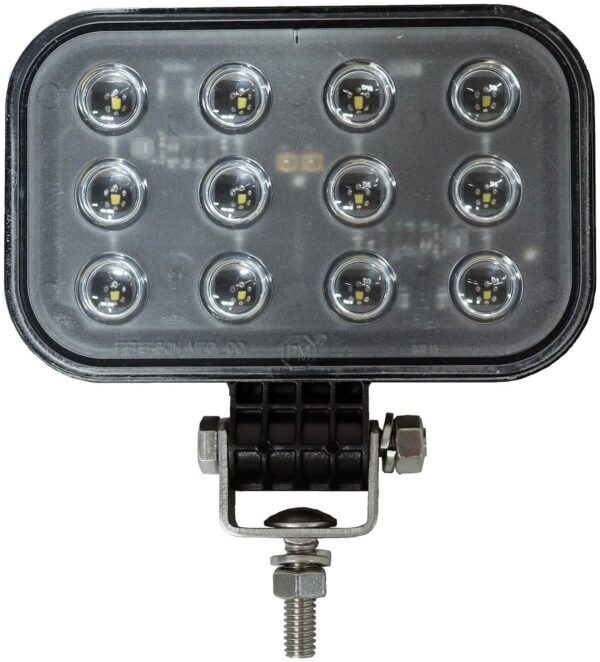 Peterson Pedestal Mount LED Work Light, White, 3" x 1.5" x 4.5", 0.8A