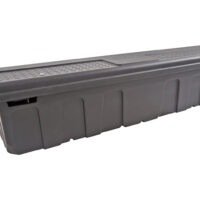 Dee Zee Poly Crossover Tool Box, 70.5 x 14.75 Inches, Lockable, Black