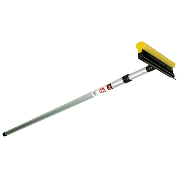 Mr. Longarm 8" Squeegee with Black Aluminum Handle, Yellow