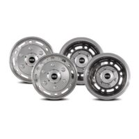 Pacific Dualies 16" Wheel Simulator, 6 Lug, Snap-On, Dodge-Specific, Set of 4
