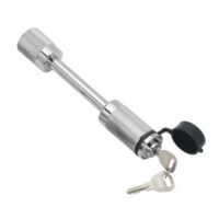 Draw-Tite Trailer Hitch Pin, 5/8 Inch, Silver, Barbell with Lock