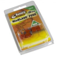 WirthCo 10 Amp Red Blade ATM Mini Fuse, Pack of 5