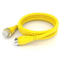 Furrion 50 Foot 50 Ampere RV Shore Power Cord, Yellow