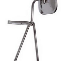 CIPA Swing-Away Towing Mirror, 7.5 x 10.5 inches, Chrome Plated Stainless