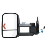 K-Source Power Heated Towing Mirror, 6.875 x 11 inches, 22-inch Total, Signal
