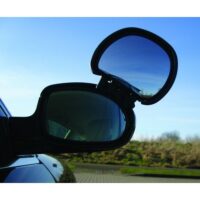 Milenco Blind Spot Mirror, Wind-Tunnel Tested Aerodynamic, Adjustable, Universal Clamp