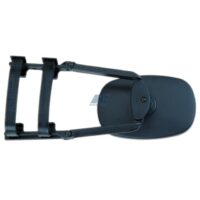 K-Source Oval Add-On Towing Mirror, 7-3/4 x 5-1/8 in, Manual, Single, Black