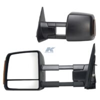 K-Source Extendable Towing Mirror Set, Electric Heated, 23-3/4 Inch Extended Width