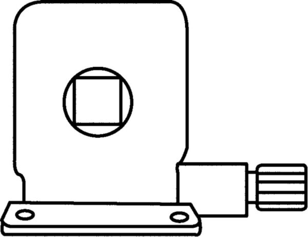 Strybuc 803P Window Operator, Center Mount, 5/16 Inch Square