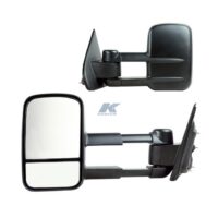 K-Source Manual Folding Towing Mirrors, 6-7/8 x 11 Inch, Pair