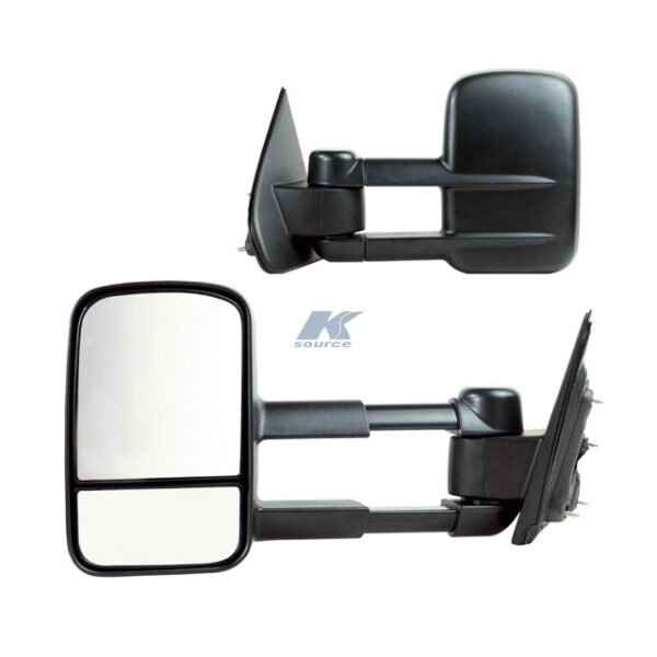 K-Source Manual Folding Towing Mirrors, 6-7/8 x 11 Inch, Pair