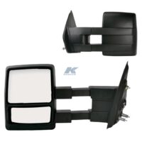 K-Source Manual Folding Towing Mirrors, 8 x 9-1/4 Inch, Pair
