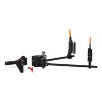 CURT Tru Track Weight Distribution Hitch, 10,000 lb, Black