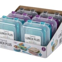 Progressive International Rectangular Food Carrier, 6.2 Cup Capacity