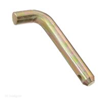 RV Designer Bent Hitch Pin, 5/8 Inch, 2-Inch Receiver, Silver