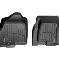WeatherTech Floor Liner, Black, 2-Piece Molded-Fit Set