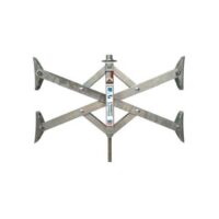 BAL RV X-Chock Wheel Stabilizer, Steel, 10 Inch, Silver