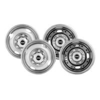 Pacific Dualies 16" Wheel Simulator, 8 Lug, Bolt-On, Set of 4