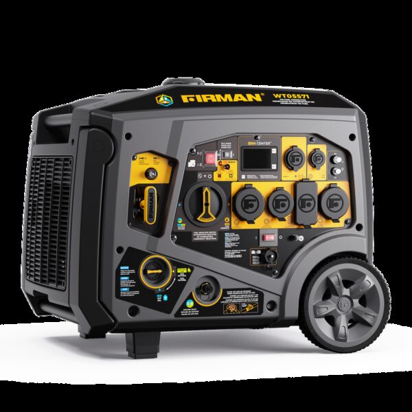 Firman Tri-Fuel Whisper Series Portable Generator, 5500W Gas, 67 dB