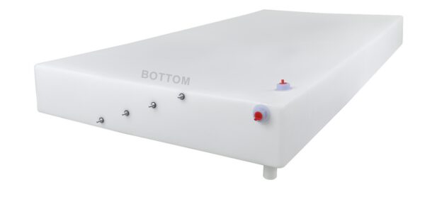 Icon 42 Gallon Rectangular White Polyethylene Fresh Water Tank