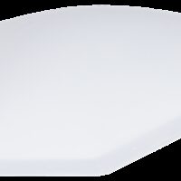Icon White Polycarbonate Neo-Angle Bubble Dome Skylight, 29 x 13 inch
