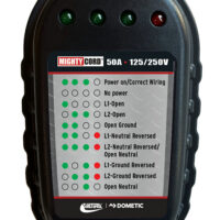 Valterra 4-Wire 125-250V Bulb-Type Circuit Tester with CETL Rating