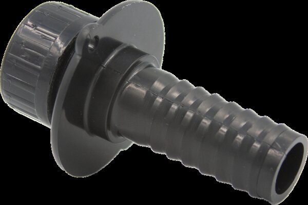 Zebra RV Waste Water Drain Flange, Polypropylene