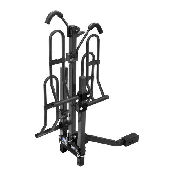 Reese EXPLORE Bike Rack, 2-Bike Hitch Mount, 90 lb Capacity, Black