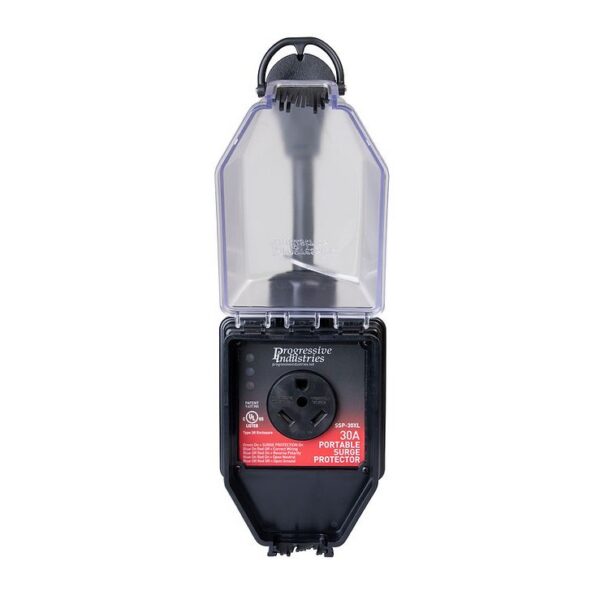Progressive Industries 30 Amp RV Surge Protector, Portable