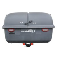 Lets Go Aero Trailer Hitch Cargo Carrier Gray