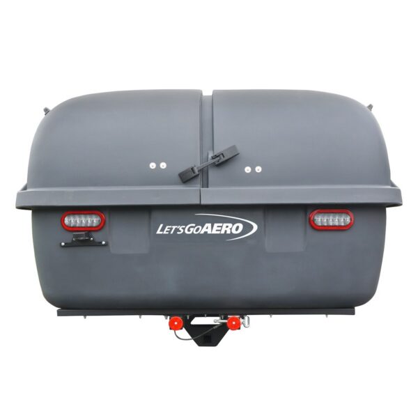 Lets Go Aero Trailer Hitch Cargo Carrier Gray