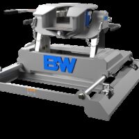 B&W Companion Fifth Wheel Slider Hitch, 20,000 lbs, Gray
