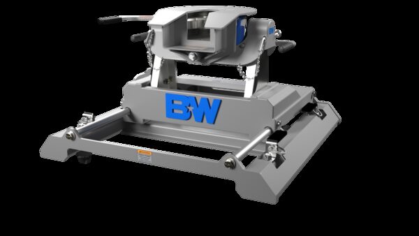 B&W Companion Fifth Wheel Slider Hitch, 20,000 lbs, Gray