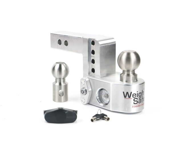 Weigh Safe Drop Hitch with Integrated Scale 2" Receiver 8,000-12,500 lb Capacity