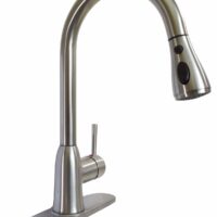 Phoenix Products Kitchen Faucet, High Arc, Brushed Nickel, 3 Modes