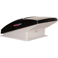 MaxxAir Powered Roof Vent, 14 x 14 Inch, Smoke Lid, Remote Control