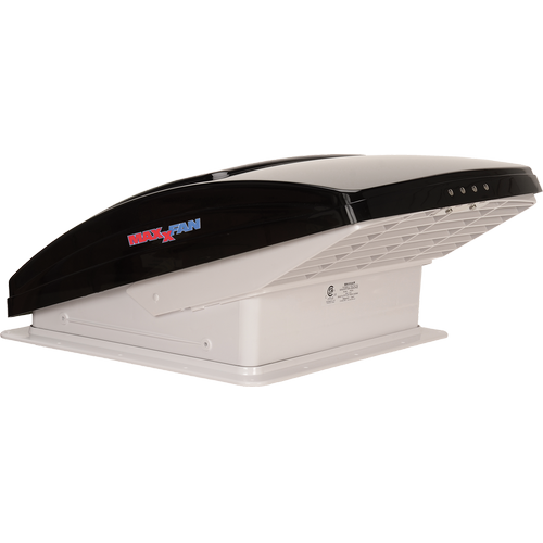 MaxxAir Powered Roof Vent, 14 x 14 Inch, Smoke Lid, Remote Control