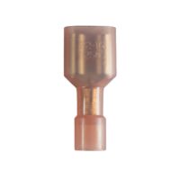 WirthCo Red 1/4 Inch Female Quick Disconnect Terminal, 22-18 Gauge