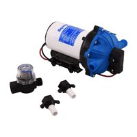Aqua-Pro Fresh Water Pump, 5.5 GPM, 12-Volt, Self-Priming, On-Demand